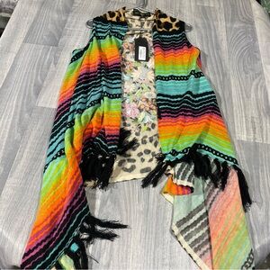 Crazy Train Leopard Print Cardigan